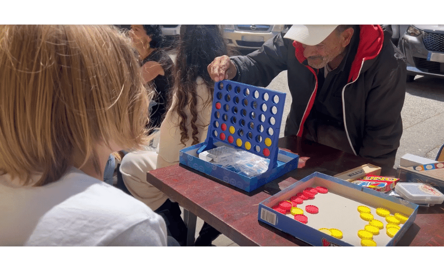 Action à la Halte de nuit