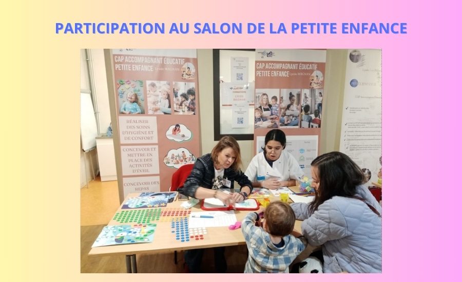 Participation du lycée au salon de la petite enfance