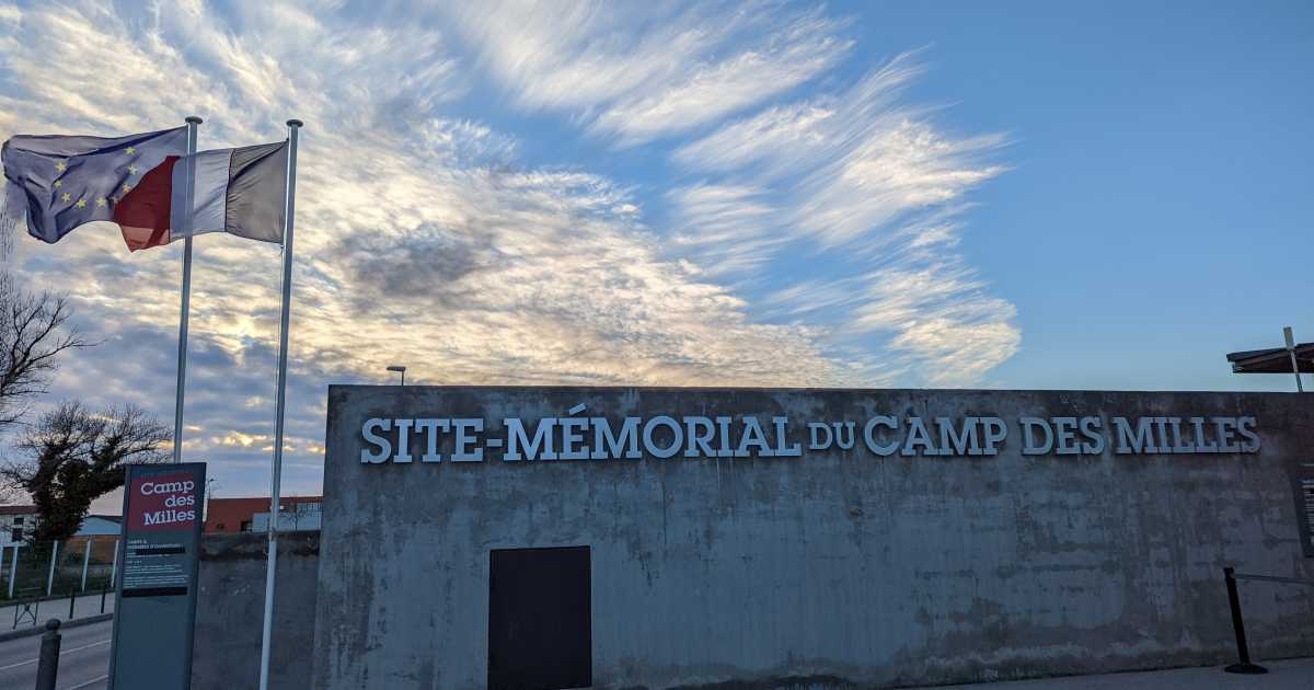 Visite du Camp des Milles